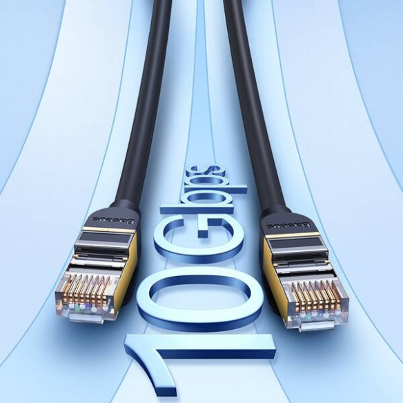 Baseus high Speed Seven | Kabel przewód sieciowy Ethernet LAN Cat7 10GB 600Mhz 5m
