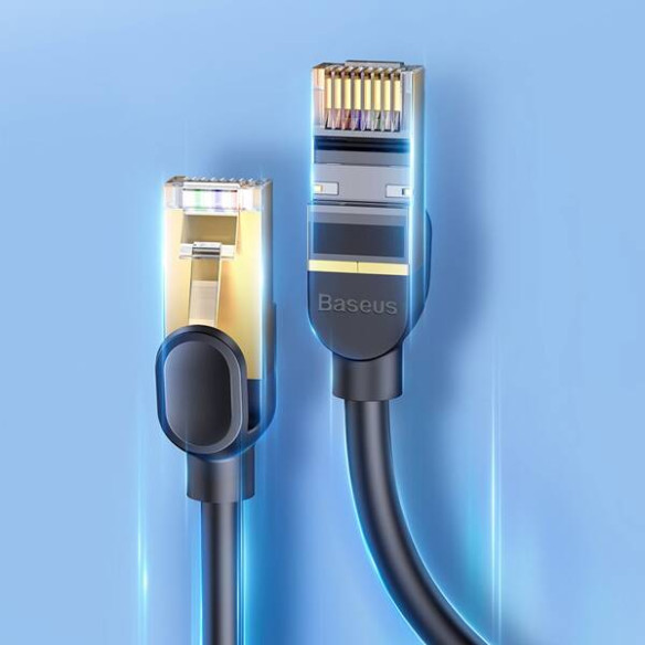 Baseus high Speed Seven | Kabel przewód sieciowy Ethernet LAN Cat7 10GB 600Mhz 5m