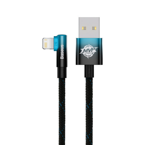 Baseus MVP 2 | Kabel kątowy USB-A - Lightning do iPhone iPad Airpods 2.4A 2m EOL