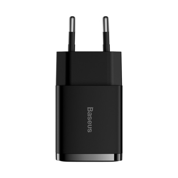 Baseus Compact | Ładowarka sieciowa zasilacz 2x USB-A 10.5W 2A