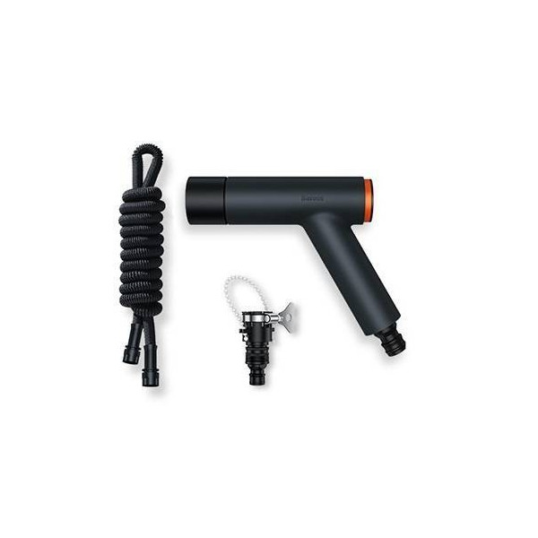 Baseus GF3 Car Wash Spray Nozzle | Dysza pistolet do wody zraszacz ogrodowy+wąż teleskopowy 7.5m