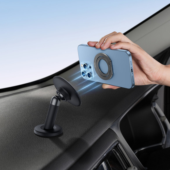 Baseus Halo | Uchwyt ring do telefonu adapter magnetyczny 3w1