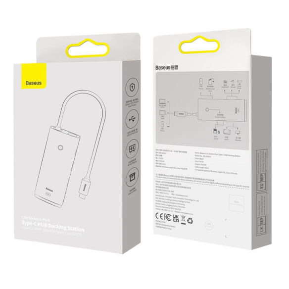 Baseus Lite Series 6-Port EOL