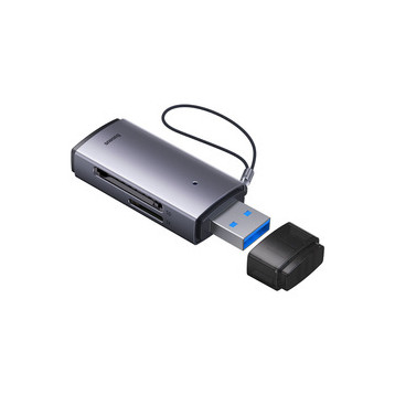 Baseus Lite Series | Adapter czytnik kart pamięci MicroSD SD TF 2TB USB3.0