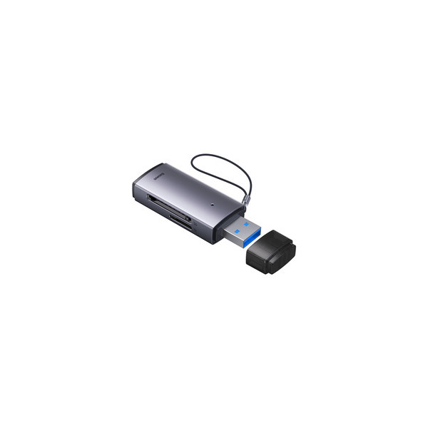 Baseus Lite Series | Adapter czytnik kart pamięci MicroSD SD TF 2TB USB3.0
