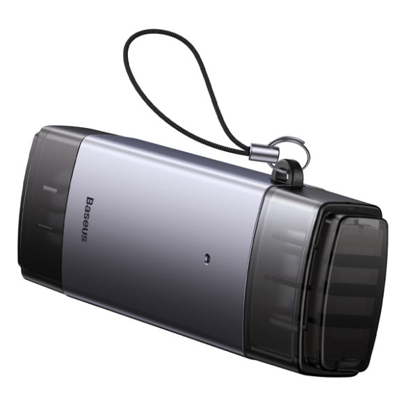 Baseus Lite Series | Adapter czytnik kart pamięci MicroSD SD TF 2TB USB3.0 USB C