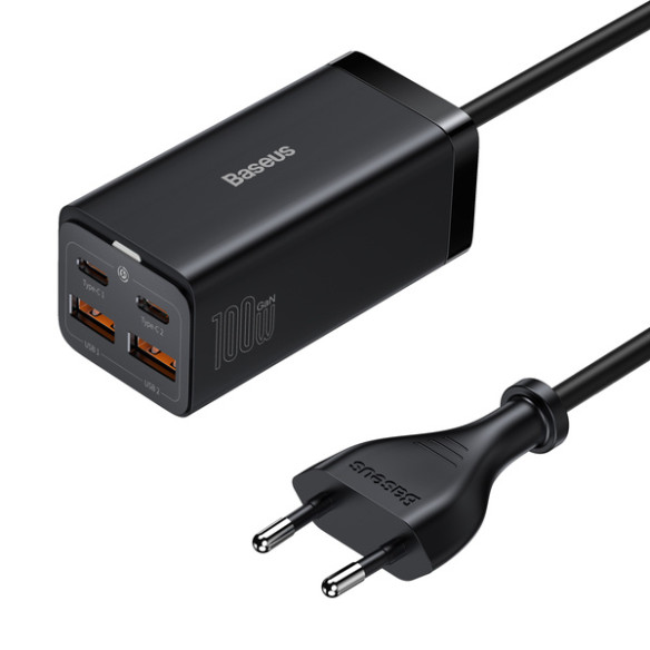 Baseus GAN3 Pro | Ładowarka sieciowa zasilacz 4x USB-A USB-C PD QC4.0 100W