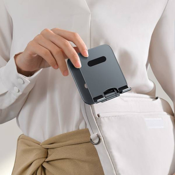 Baseus Desktop Biaxial Foldable | Uchwyt biurkowy stojak podstawka do telefonów do 7"