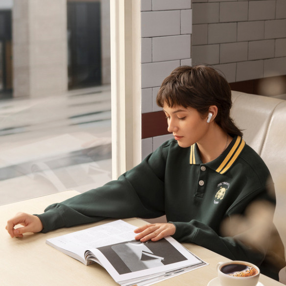 Baseus Bowie M2+ | Słuchawki bezprzewodowe Bluetooth 5.2 etui Qi ANC SBC