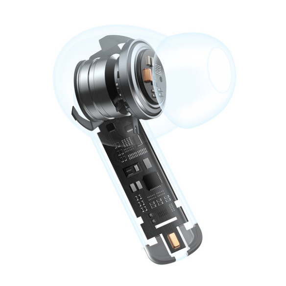 Baseus Bowie M2+ | Słuchawki bezprzewodowe Bluetooth 5.2 etui Qi ANC SBC