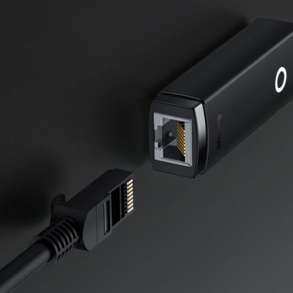 Baseus Lite Series | Karta sieciowa adapter USB-C - Gigabit Lan RJ45 1000Mb