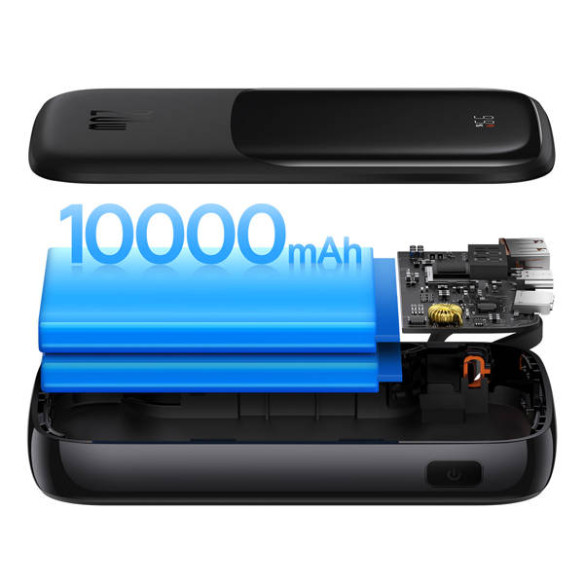 Baseus Qpow Pro | Power Bank 10000mAh PD 20W QC 3.0 z kablem Lightning (do iPhone)