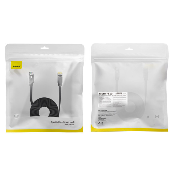 Baseus high Speed Six | Kabel przewód sieciowy LAN Ethernet CAT6 RJ45 10m