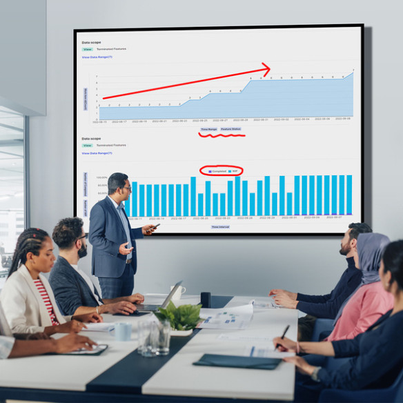 Baseus Orange Dot | Prezenter laser wskaźnik pilot bezprzewodowy do prezentacji z możliwością nagrywania i przetłumaczenia