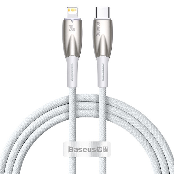 Baseus Glimmer Series | Kabel USB-C - Lightning do iPhone Power Delivery 20W 1m