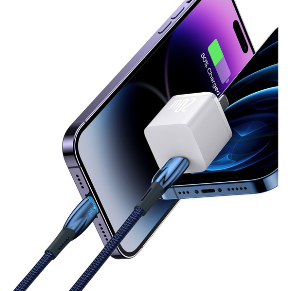 Baseus Glimmer Series | Kabel USB-C - Lightning do iPhone Power Delivery 20W 1m