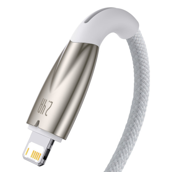 Baseus Glimmer Series | Kabel USB - Lightning do Apple iPhone iPad AirPods 1m 2.4A