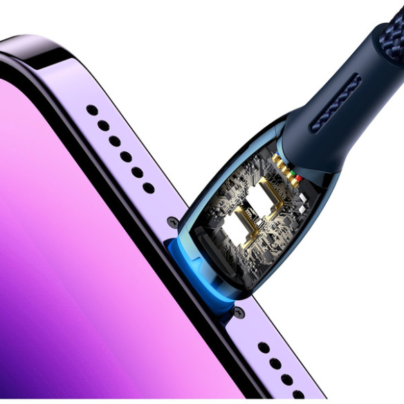 Baseus Glimmer Series | Kabel USB - Lightning do Apple iPhone iPad AirPods 1m 2.4A