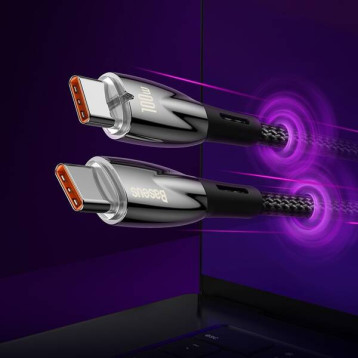 Baseus Glimmer Series | Kabel USB-C Type-C Power Delivery 100W 2m