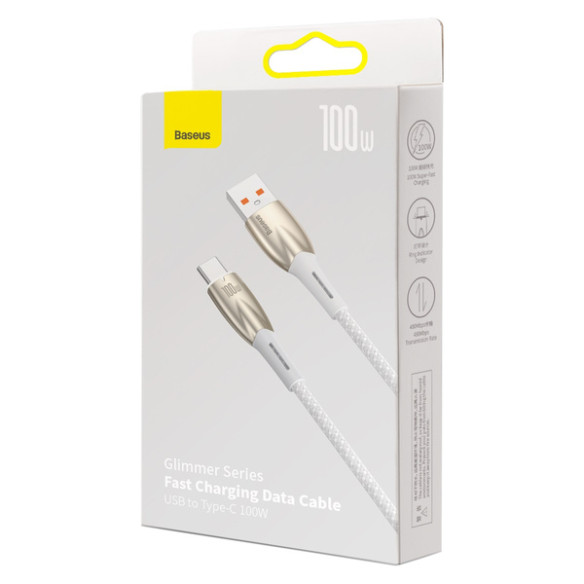 Baseus Glimmer Series | Kabel USB - Typ C 100W 1m