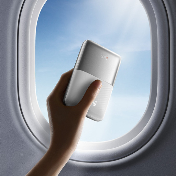 Baseus Bipow Pro | Power Bank 20000mAh 22.5W z kablem USB-C PD QC Samsung AFC Overseas Edition