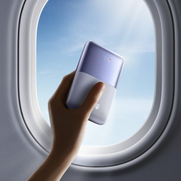 Baseus Bipow Pro | Power Bank 20000mAh 22.5W z kablem USB-C PD QC Samsung AFC Overseas Edition