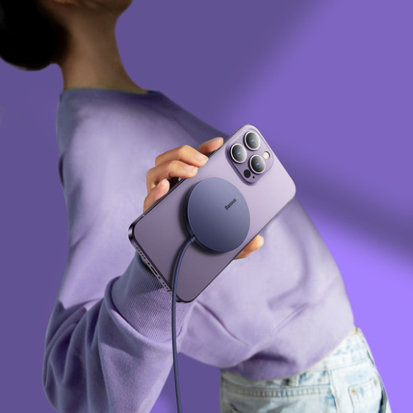 Baseus Simple Mini3 | Ładowarka indukcyjna bezprzewodowa do iPhone MagSafe 15W