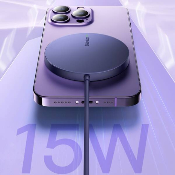 Baseus Simple Mini3 | Ładowarka indukcyjna bezprzewodowa do iPhone MagSafe 15W