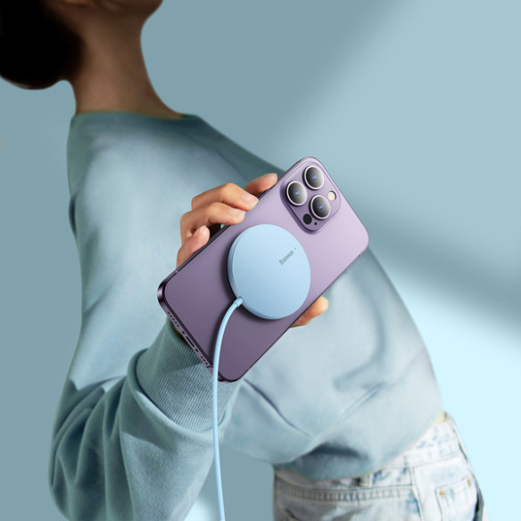 Baseus Simple Mini3 | Ładowarka indukcyjna bezprzewodowa do iPhone MagSafe 15W