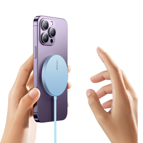 Baseus Simple Mini3 | Ładowarka indukcyjna bezprzewodowa do iPhone MagSafe 15W