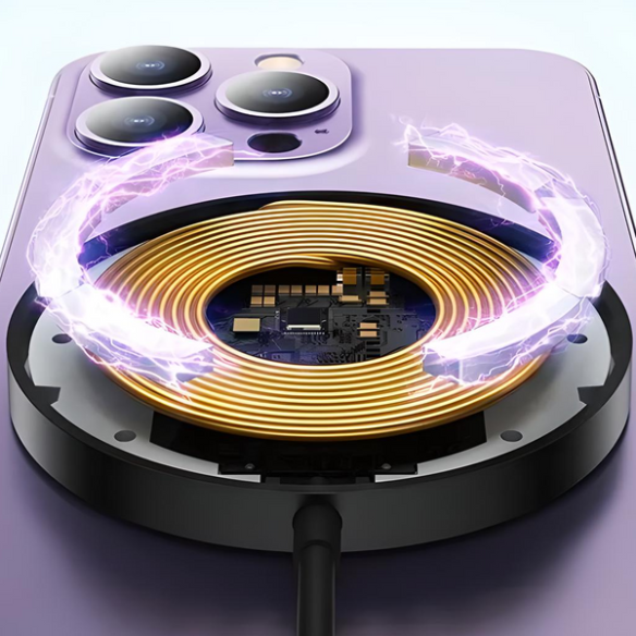 Baseus Simple Mini3 | Ładowarka indukcyjna bezprzewodowa do iPhone MagSafe 15W