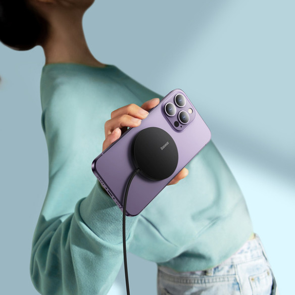 Baseus Simple Mini3 | Ładowarka indukcyjna bezprzewodowa do iPhone MagSafe 15W