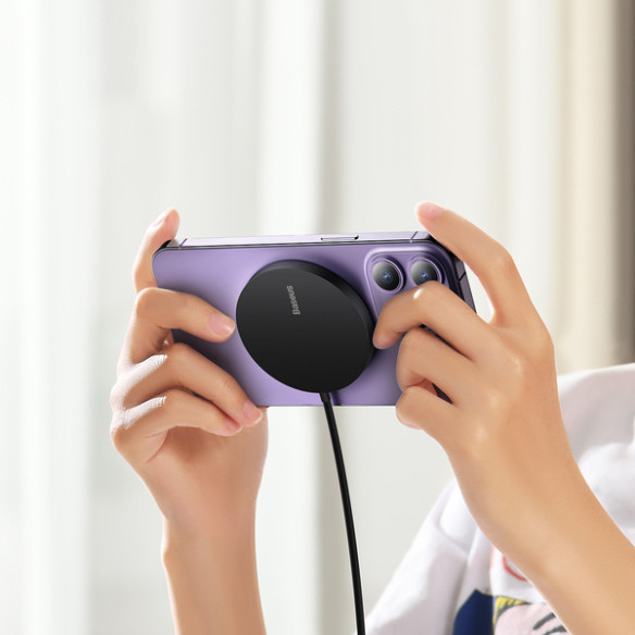 Baseus Simple Mini3 | Ładowarka indukcyjna bezprzewodowa do iPhone MagSafe 15W