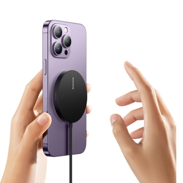 Baseus Simple Mini3 | Ładowarka indukcyjna bezprzewodowa do iPhone MagSafe 15W