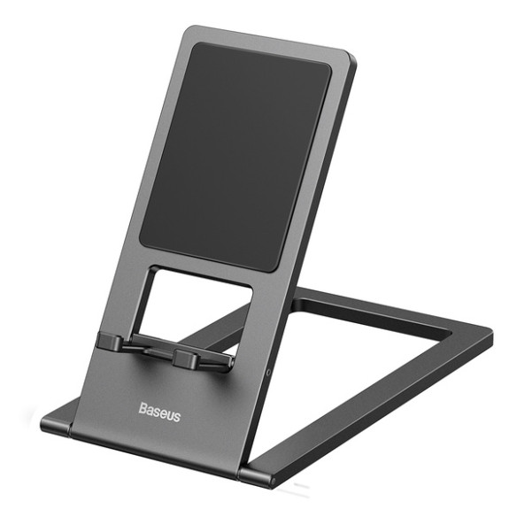Baseus Metal Foldable | Uchwyt biurkowy stojak podstawka do telefonu tabletu