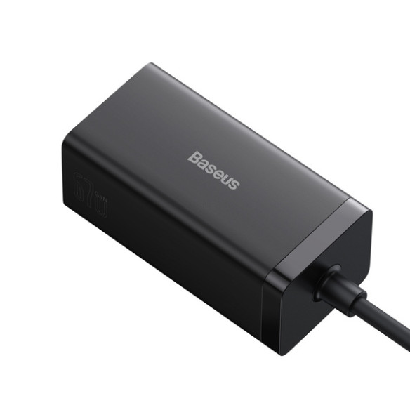 Baseus GAN5 Pro | Ładowarka sieciowa zasilacz adapter hub 2x USB-C USB-A PD HDMI 4K 67W