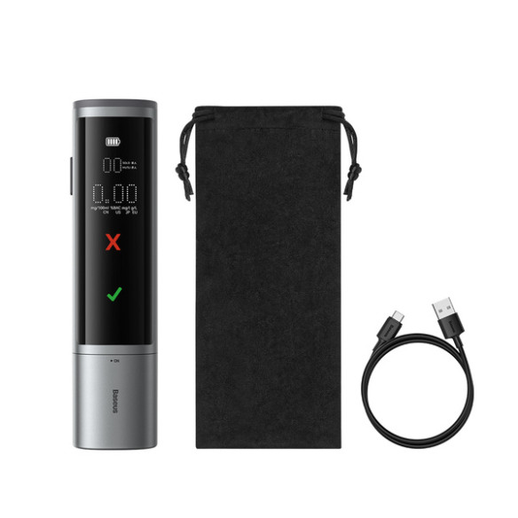 Baseus SafeJourney Pro | Alkomat elektroniczny cyfrowy bezustnikowy 
