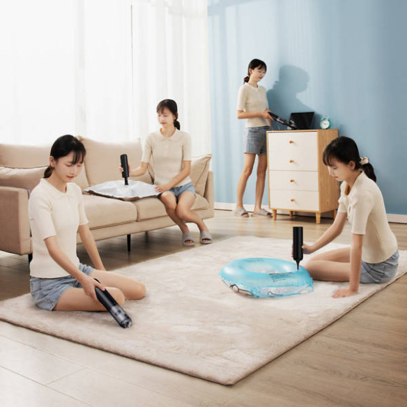 Baseus A3 Lite | Odkurzacz samochodowy bezprzewodowy Pompka 100W 12000Pa