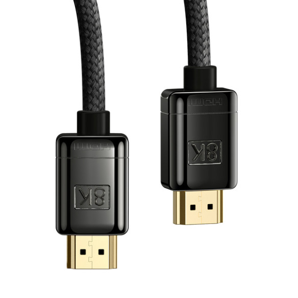 Baseus High Definition | Kabel HDMI 2.1 8K 60Hz UHD 3D dynamiczny HDR 1m
