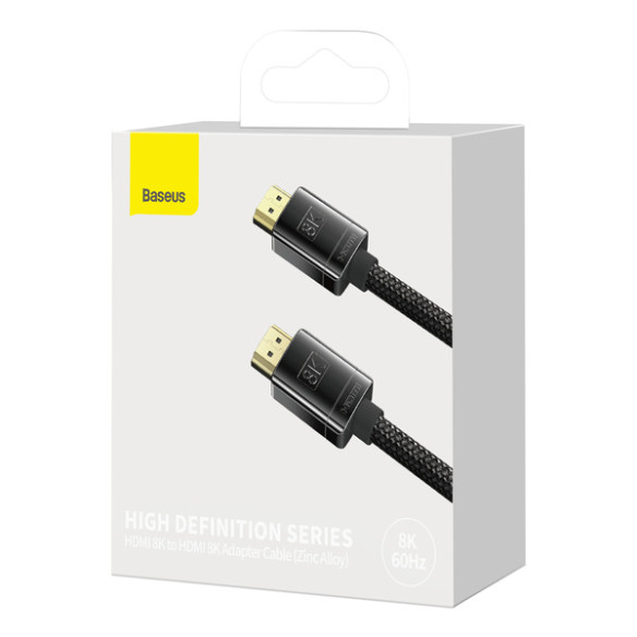 Baseus High Definition | Kabel HDMI 2.1 8K 60Hz UHD 3D dynamiczny HDR 1m