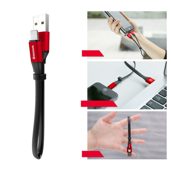 Baseus Nimble Portable 2-in-1 | Kabel 2w1 USB Lightning iPhone 2A 23cm