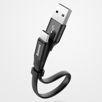 Baseus Nimble Portable | Kabel do ładowania USB - Type-C USB-C 3A 23cm z transmisją danych