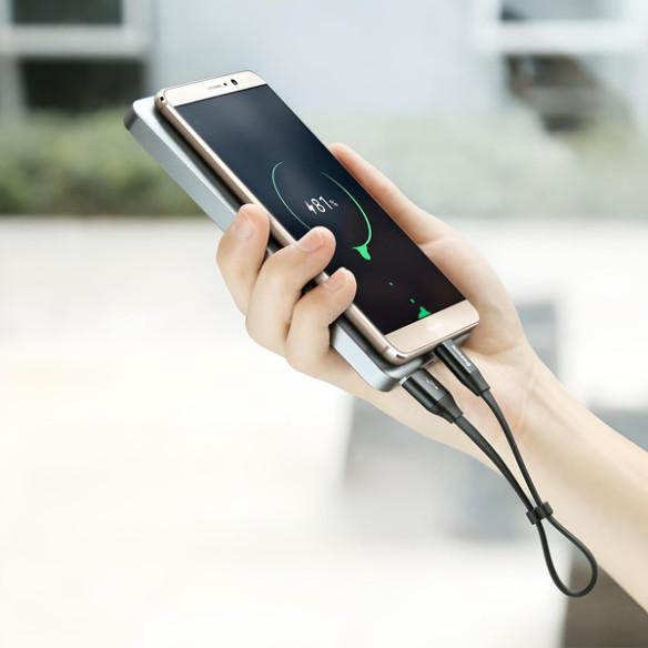 Baseus Nimble Portable | Kabel do ładowania USB - Type-C USB-C 3A 23cm z transmisją danych