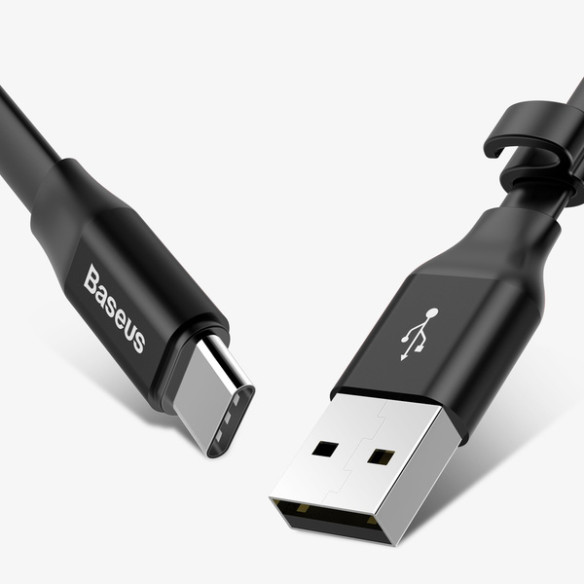 Baseus Nimble Portable | Kabel do ładowania USB - Type-C USB-C 3A 23cm z transmisją danych