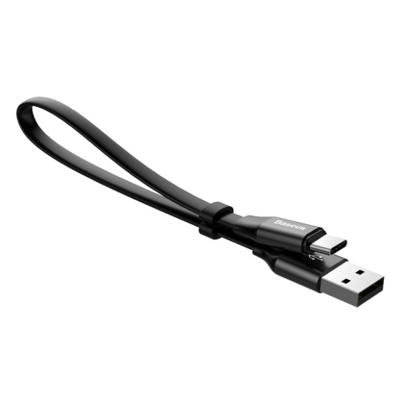 Baseus Nimble Portable | Kabel do ładowania USB - Type-C USB-C 3A 23cm z transmisją danych