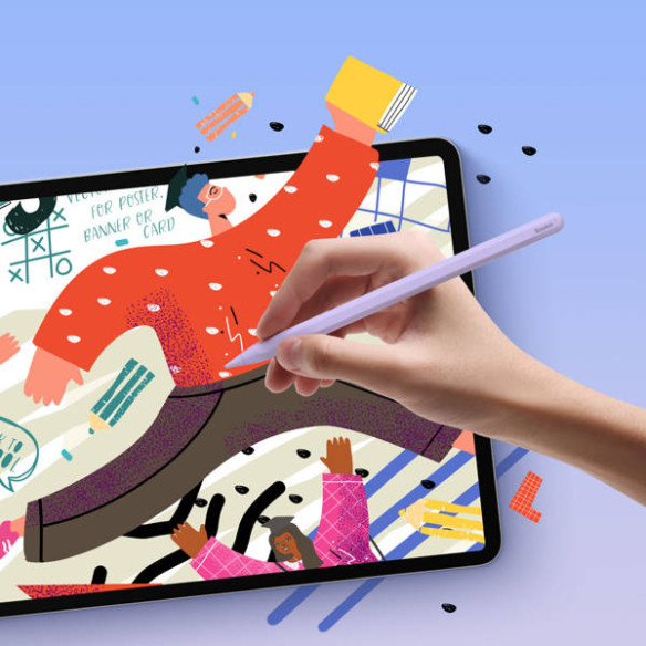 Baseus Smooth Writing 2 | Rysik aktywny Stylus Pen do Apple iPad z ładowaniem bezprzewodowym