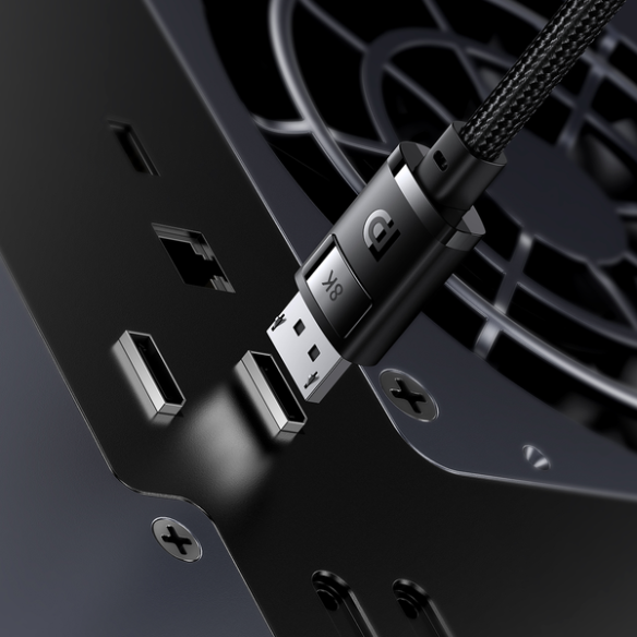 Baseus High Definition | Kabel przewód Display Port DP- Display Port DP 8K60Hz FULL HD HDR 2m
