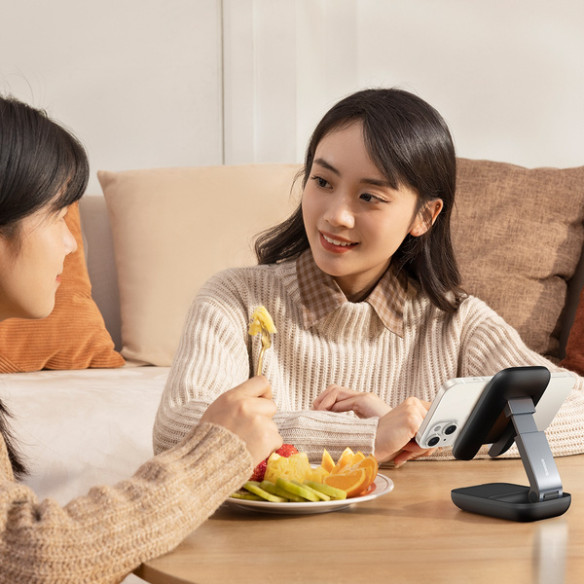 Baseus Seashell | Uchwyt biurowy podstawka stojak składany przenośny do telefonów do 7"