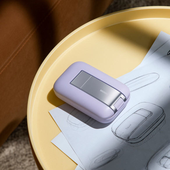 Baseus Seashell | Uchwyt biurowy podstawka stojak składany przenośny z lusterkiem do telefonów do 7"