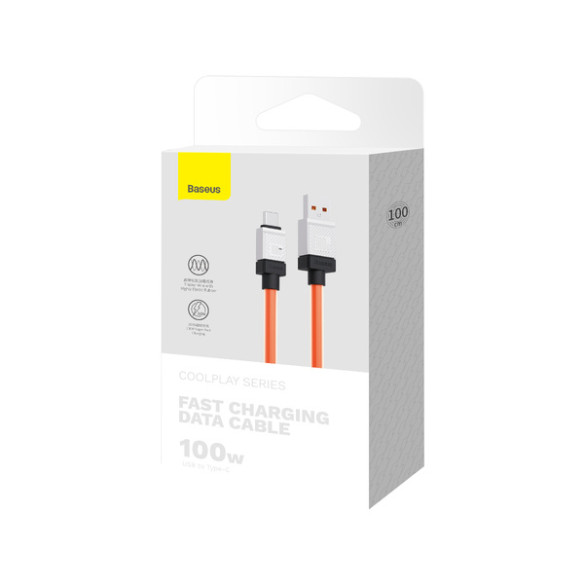 Baseus CoolPlay Series | Kabel USB - Typ C do telefonów Huawei Honor 100W 1m